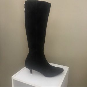 Coach | Shoes | Coach Tall Blk Suede 